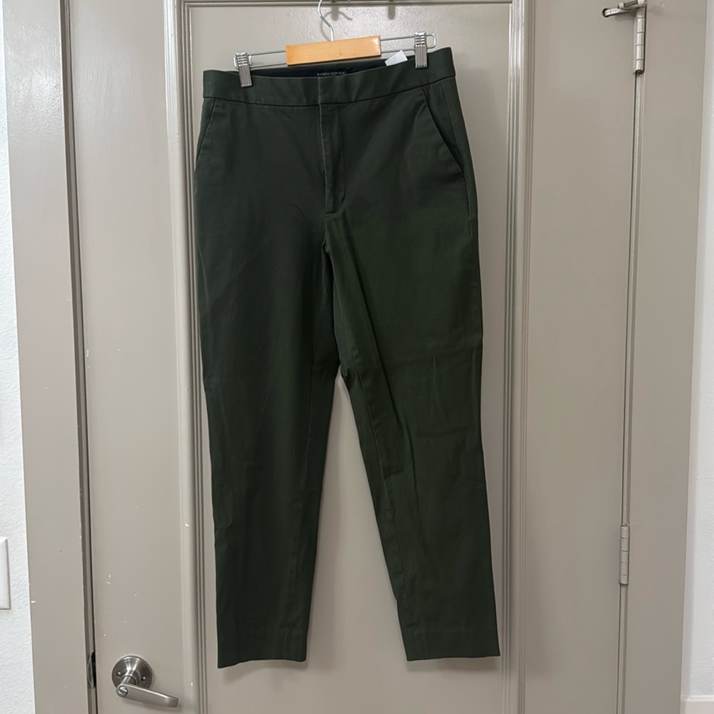 Banana Republic High Rise Slim Ankle Trousers